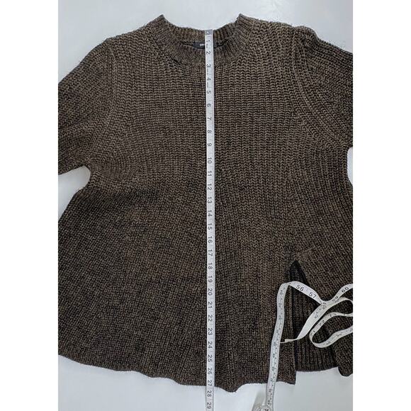 Pas de Calais Wool Mohair Blend Knit Sweater Size 34 US XS Feminine Minimalist - Picture 10 of 11